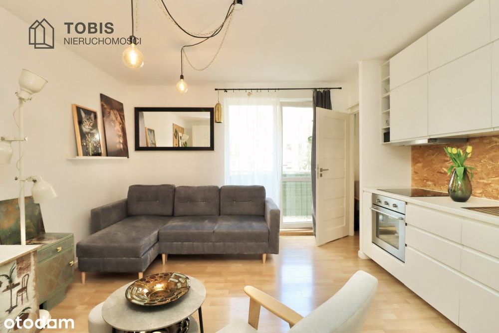 Stylowe, ciche 2 pokoje z balkonem | ul.Daleka