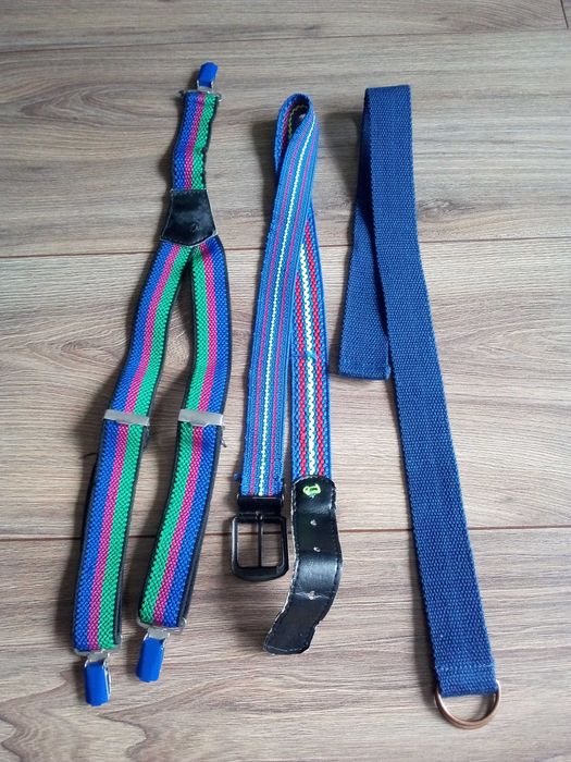 Szelki do spodni i pasek do spodni dla dzieci