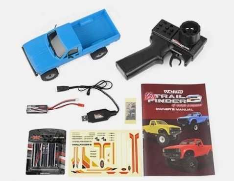 Carro RC RC4WD Trail Finder 2 1/24 RTR com Mojave II, Toyota Hilux