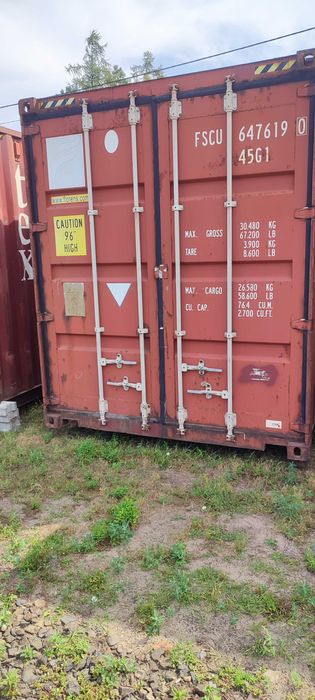 Kontener 40 stopowy -Możliwy transport