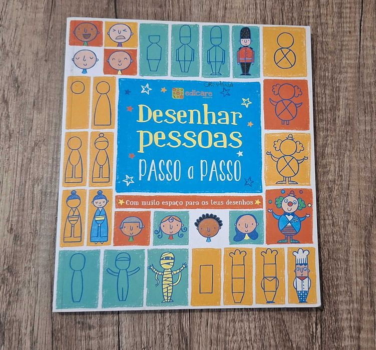 Pack 2 Livros Didáticos/Pedagógicos Edicare – Que Horas São? + Desenhar Pessoas