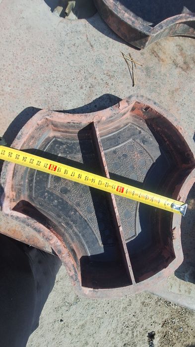 Forma do plytek betonowych 27x27