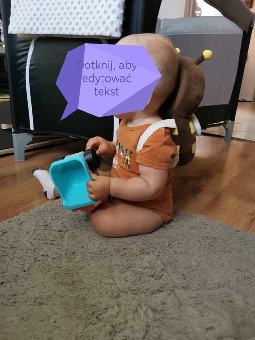 Ochraniacz. Do nauki chodzenia