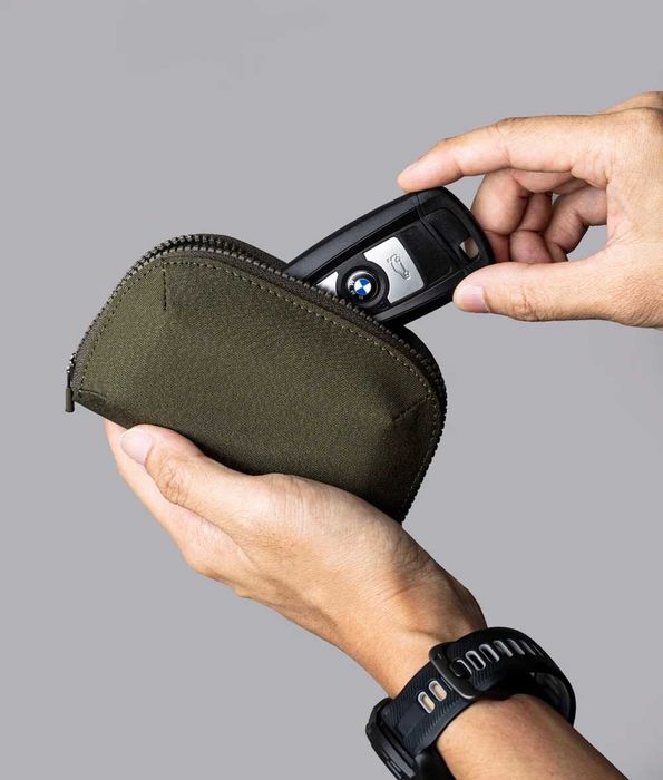 Alpaka Gear Hub Zip Pocket Кошелек Бумажник Монетница Army Green