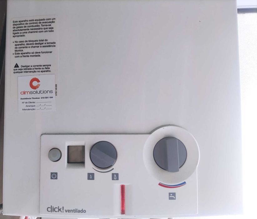 Esquentador Vulcano Click! Ventilado