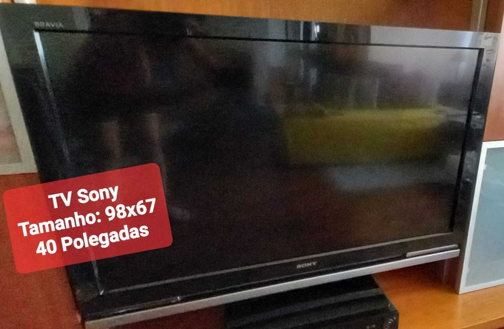 TV LCD Sony, com comando64575437297281120