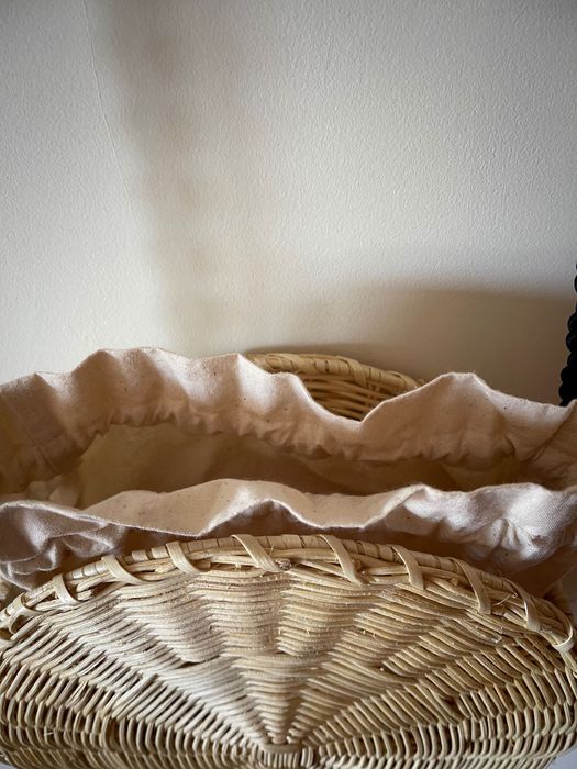 Bolsa de ráfia de Mango