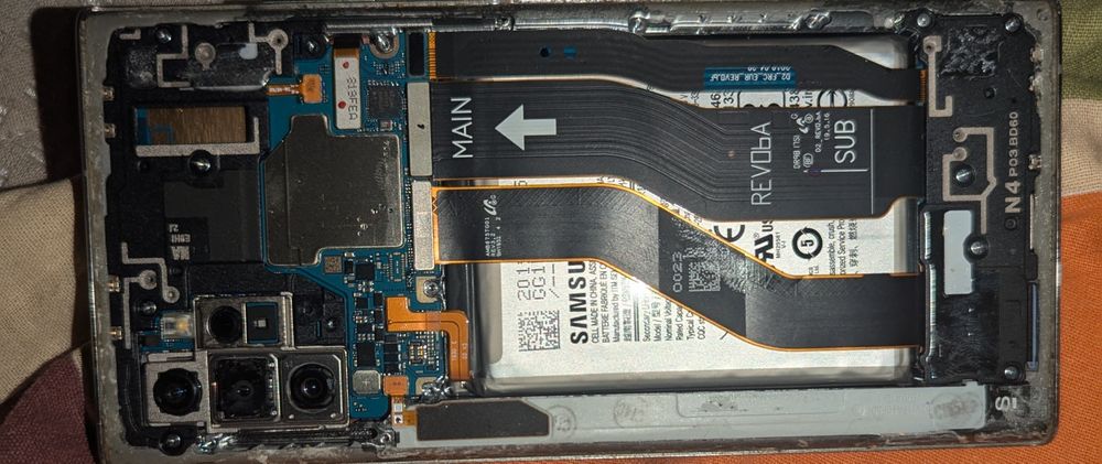 Samsung Note 10+ (плата комплект)