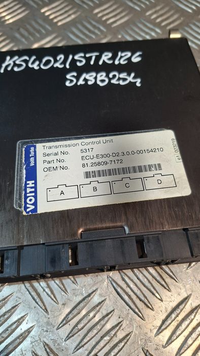 Sterownik Skrzyni Biegów Voith Ecu-E300-D2.3.0.0-00154210