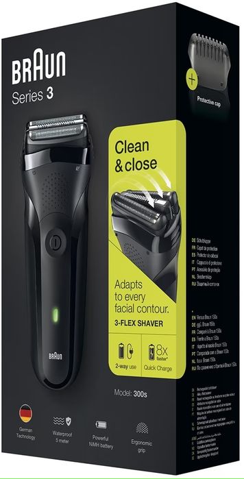 Бритва Braun Series 3 300s Black
