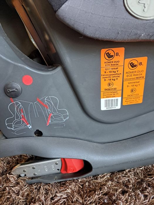 Cadeira auto Renault  com Isofix