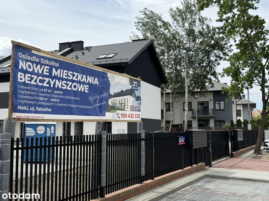 Gotowe przestronne mieszk. bezczynszowe z balkonem i 2 m postojowymi