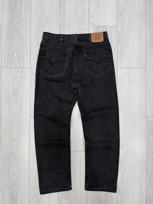 Джинси Levis 505 36х32 чорні класичні джинсы левайс levi's черные