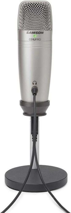 Mikrofon USB Samson C01U Pro Zestaw Podcastowy z mikrofonem i Słuchawkami