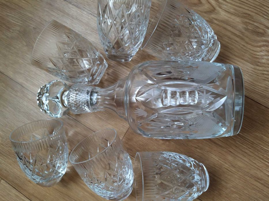 Графін хрусталь кришталь СССР і 6 стаканів