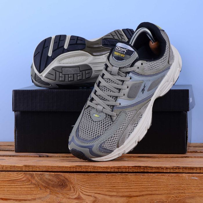 (2297) SALE Кросівки Reebok Premier Trinity Kfs хакі (42-45) рібок рибок
