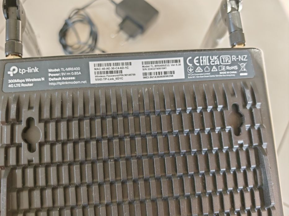 Router TL-MR6400 TP-link modem wejście na kartę SIM wifi domowy 4G LTE