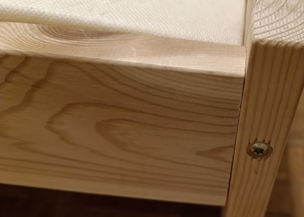 Łóżko 90x200 stelaż materac