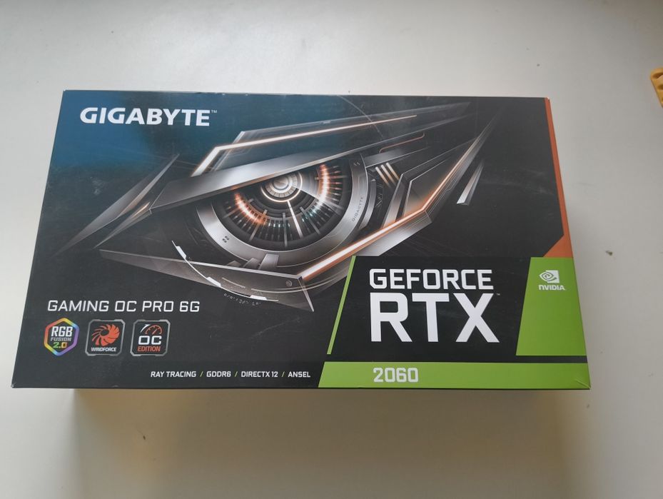 Відеокарта Gigabyte RTX 2060 Gaming OC PRO 6GB