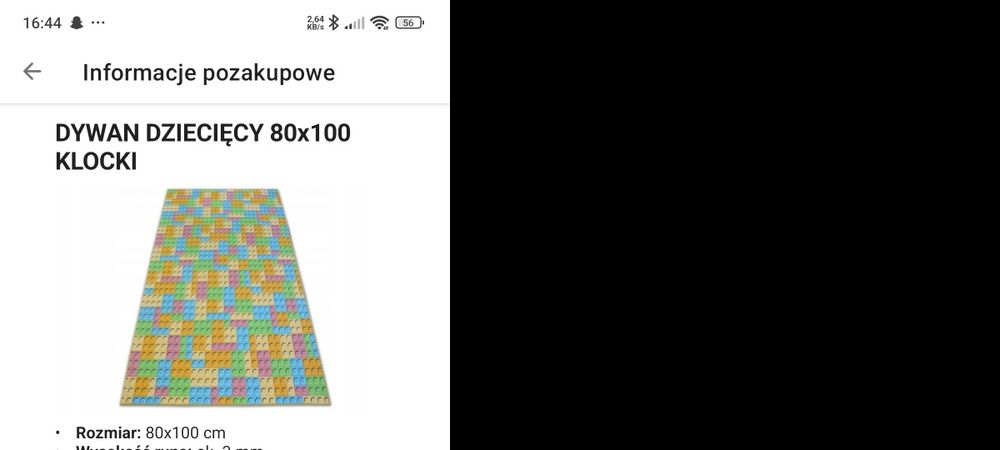 Zestaw dwóch dywaników LEGO do pokoju dziecięcego