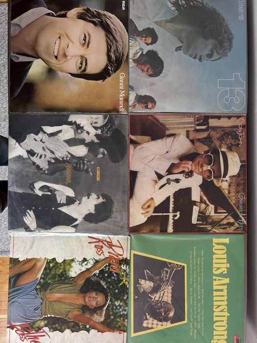 Discos vinil bem conservados