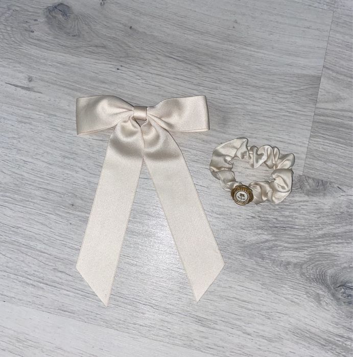Kokarda do włosów + scrunchie