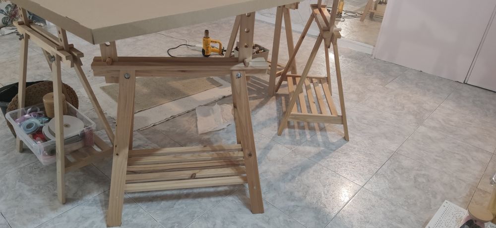 2 cavaletes ikea - Ótima condição