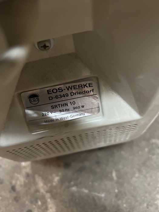 Sprzedam ogrzewać olejowy EOS-Werke