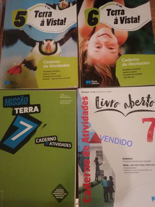 Cadernos de atividades