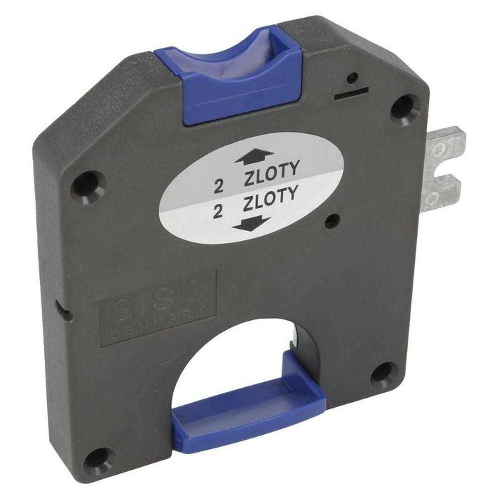 Zamek depozytowy prawy na 2zł - klucz wężowy 16 sztuk