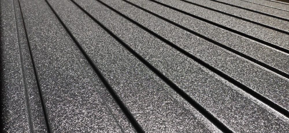 BLACHA PODBITKOWA TRAPEZOWA Trapez Podbitka T7 czarny grafit brąz T-7