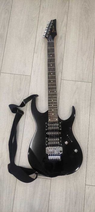 Електрогітара Deviser L-G5 BK +Комбопідсилювач 20 Ви +повний комплект