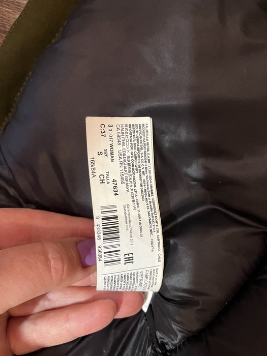 Пуховик куртка H&M жіноча