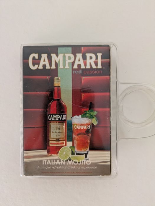 Baralho de Cartas Campari