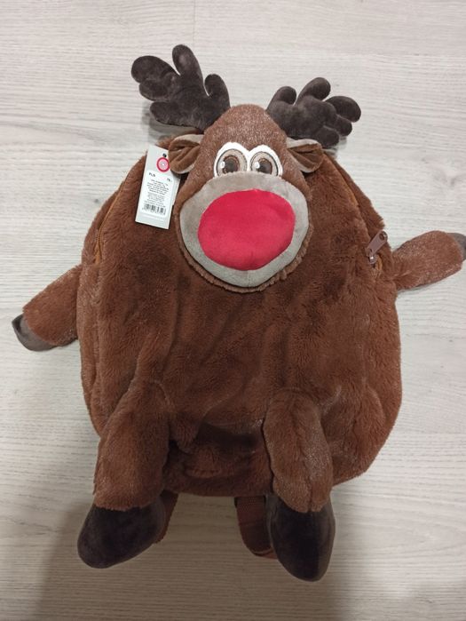 Plecak Reindeerly home & you nowy z metką, renifer