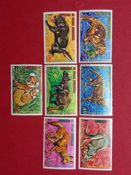 Znaczki pocztowe Guiena