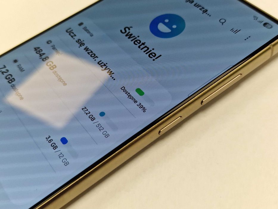 Samsung Galaxy S24 ULTRA/ 12GB/ 512GB/ Titanium Yellow/ Grade A + łado