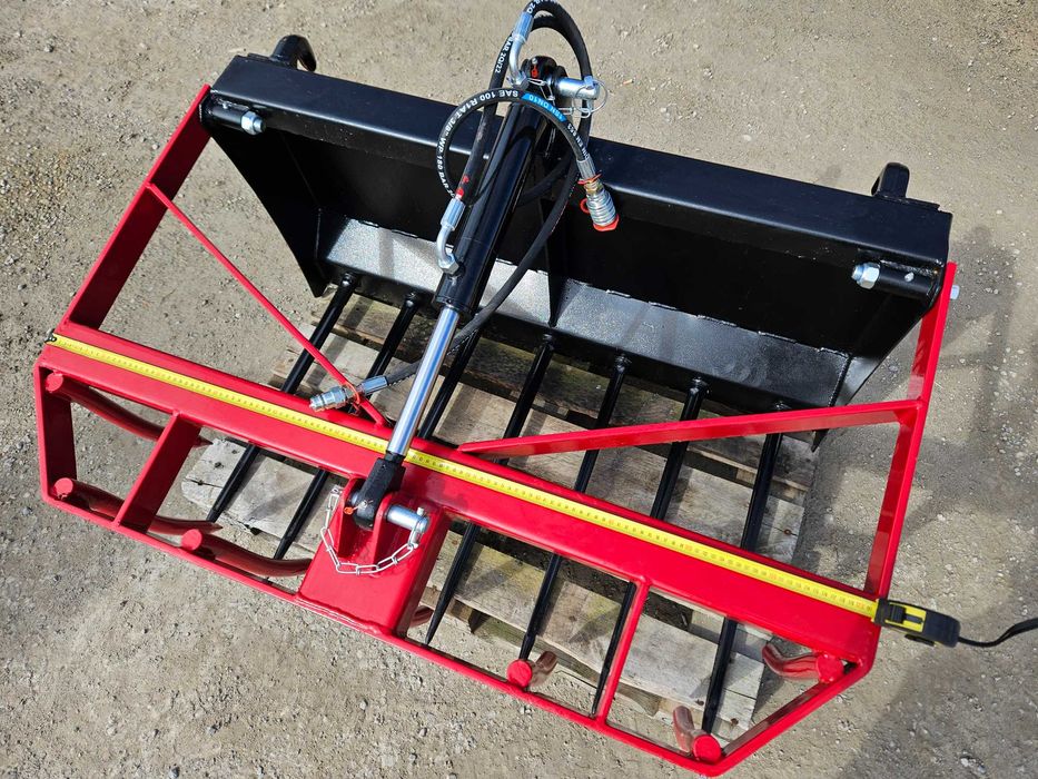 KROKODYL osprzęt do mini ładowarki WEIDEMANN schaffer 105cm do 240cm