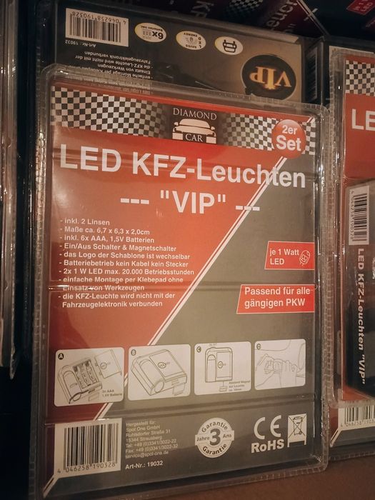 Projektor LED do drzwi  VIP   22 kartony  wyprzedaż
