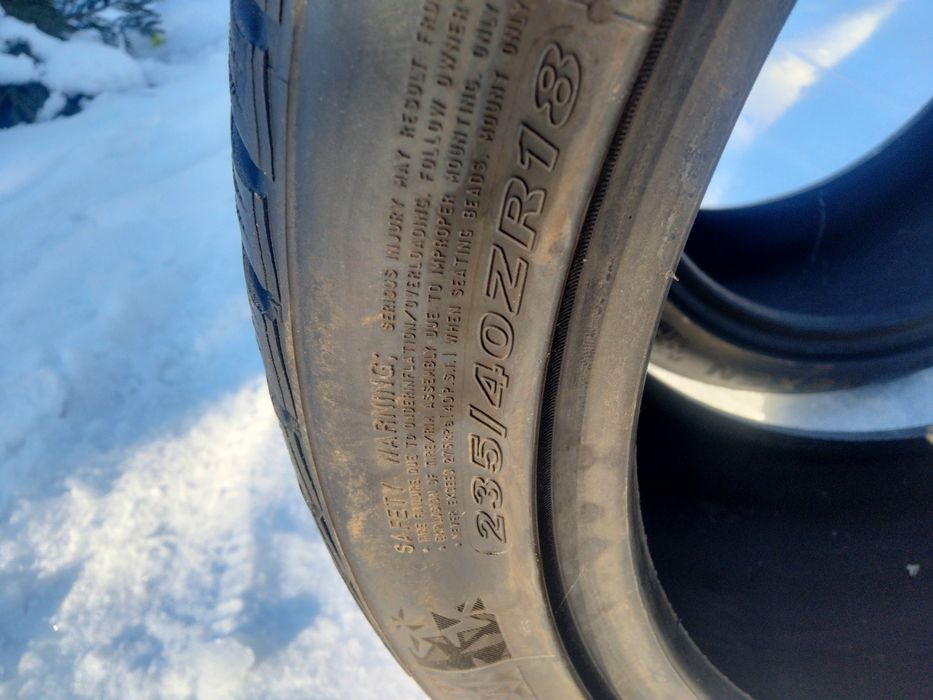 Opony zimowe 17 fulda 225/50 +18ki 235/40