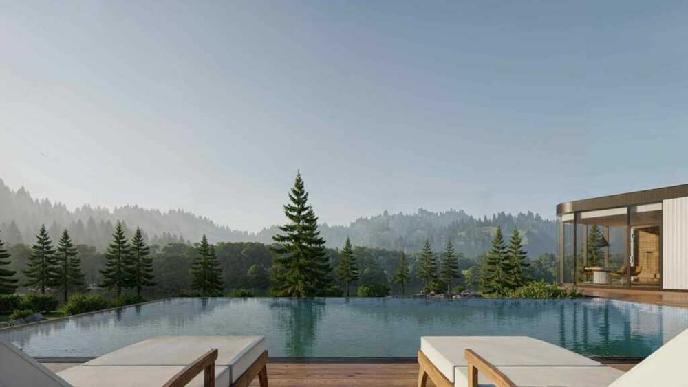 Котедж 122,58 м2 , с.Микуличин, Levada pool deluxe home and residence