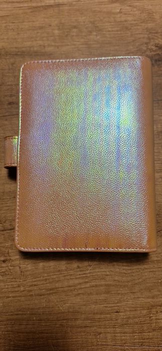 Organizer mały róż z efektem rybnej łuski