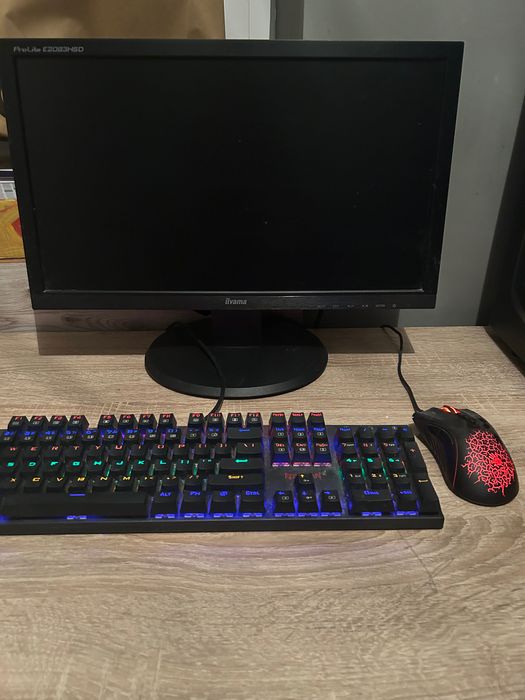 Komputer gamingowy zestaw