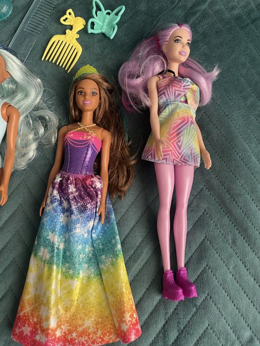 Zestaw lalek barbie i nie tylko