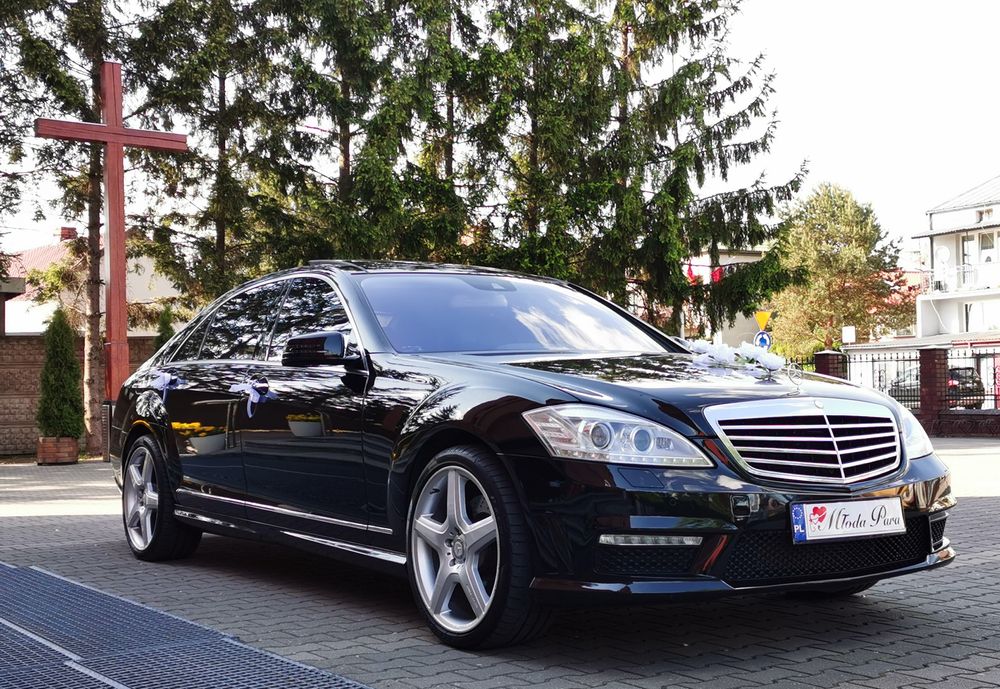 Mercedes S Klasa AMG LONG mazowieckie lubelskie samochód do ślubu auto