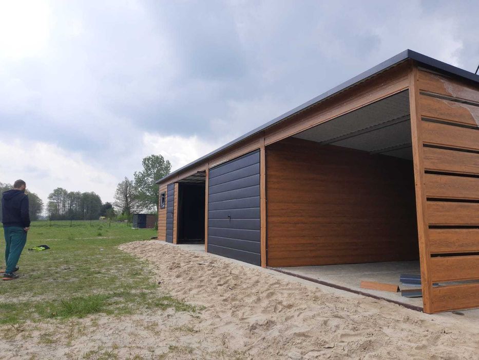 Garaż blaszany 12x6 , garaże blaszane