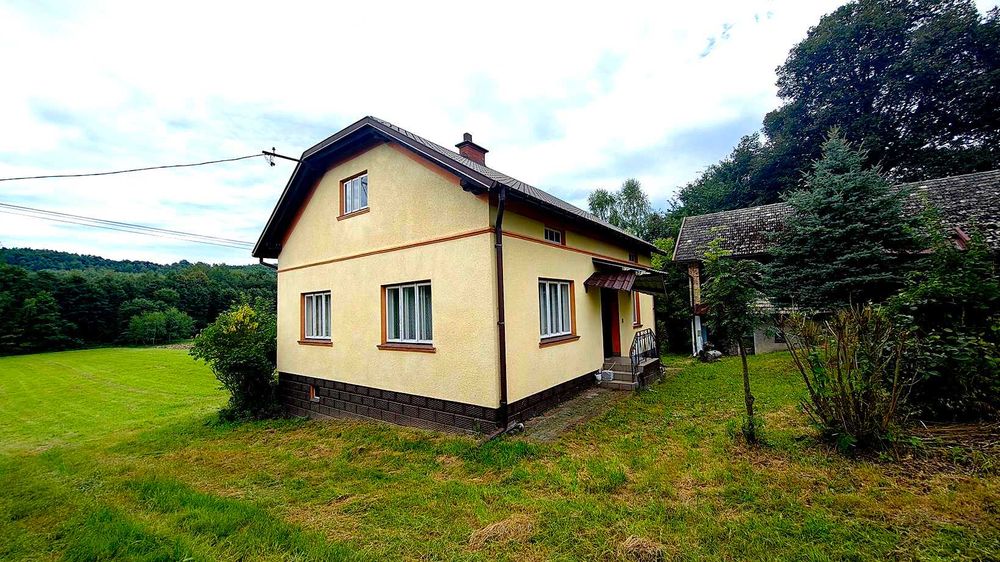 Siedlisko z domem i lasem, 3,10ha, Szerzyny, powiat tarnowski