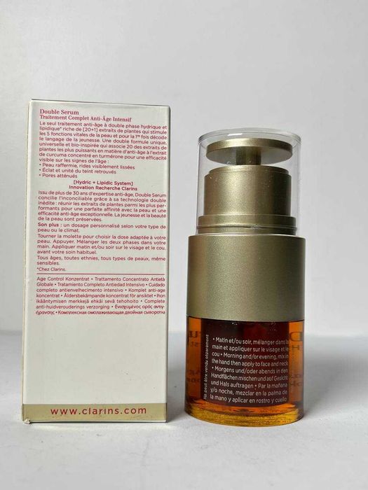 Концентрована сироватка для обличчя Clarins Double Complete Age