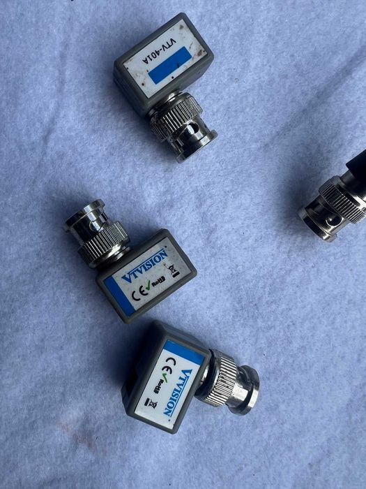 Transmiter TRANSFORMATOR VIDEO kamery analogowej  cctv po skrętce LAN