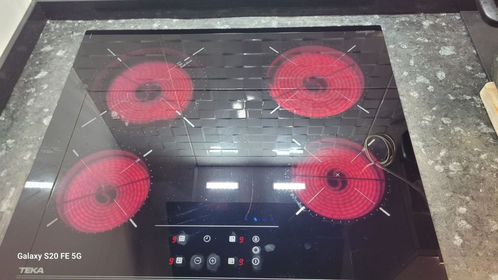 Placa elétrica  teka